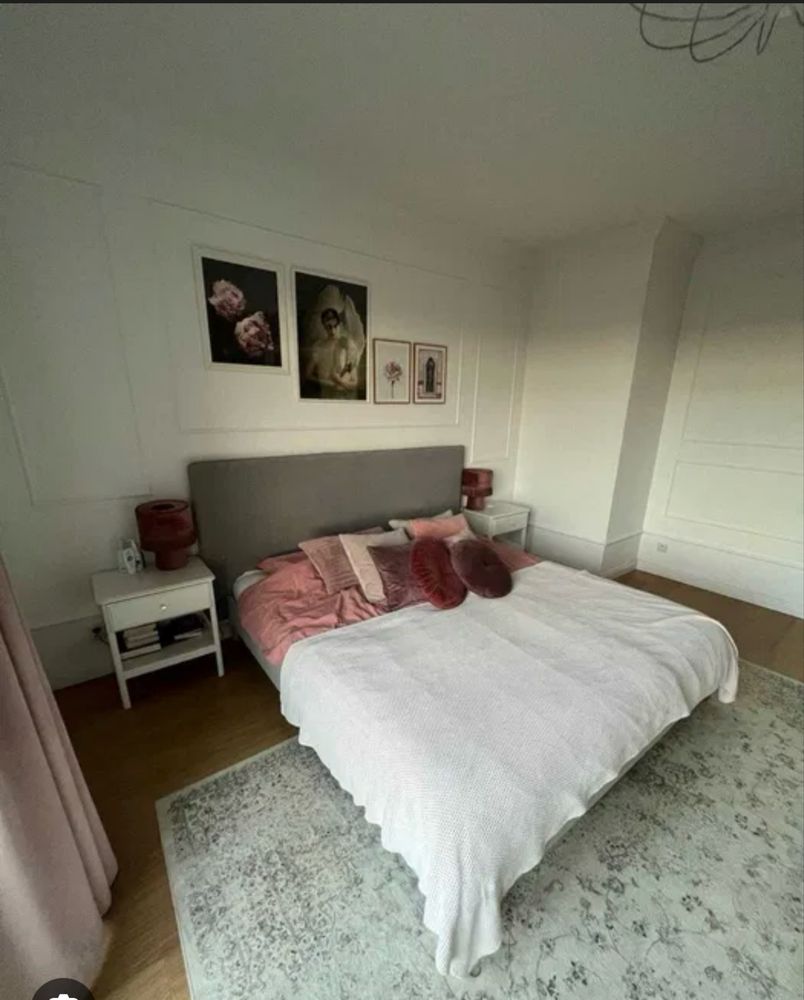 Łóżko 180x200 Berke Slim eleganckie (rama i stelaż)