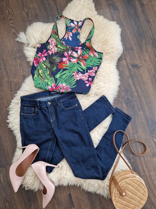 Zestaw ubrań xs s m zara mohito h&m