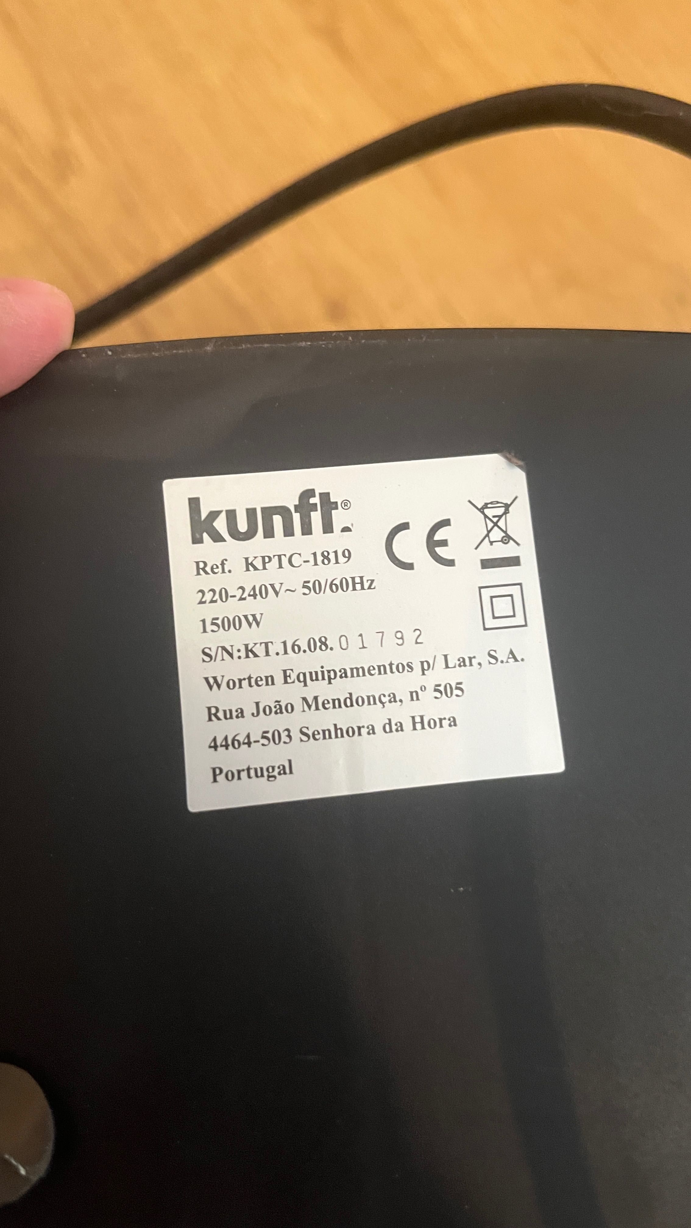Mini Aquecedor Kunft – compacto e eficaz