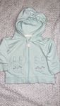 Bluza  68 rozpinana  h&m turkusowa