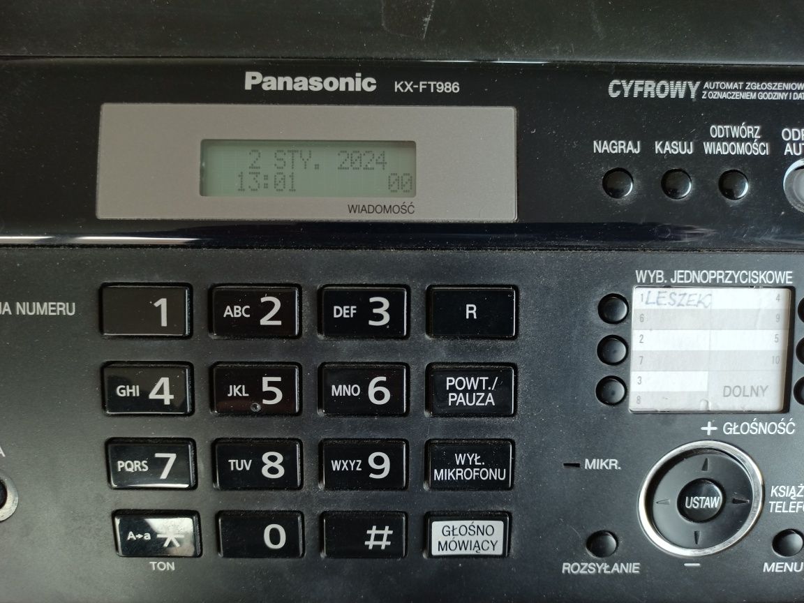 Telefax Panasonic KX-FT986PD