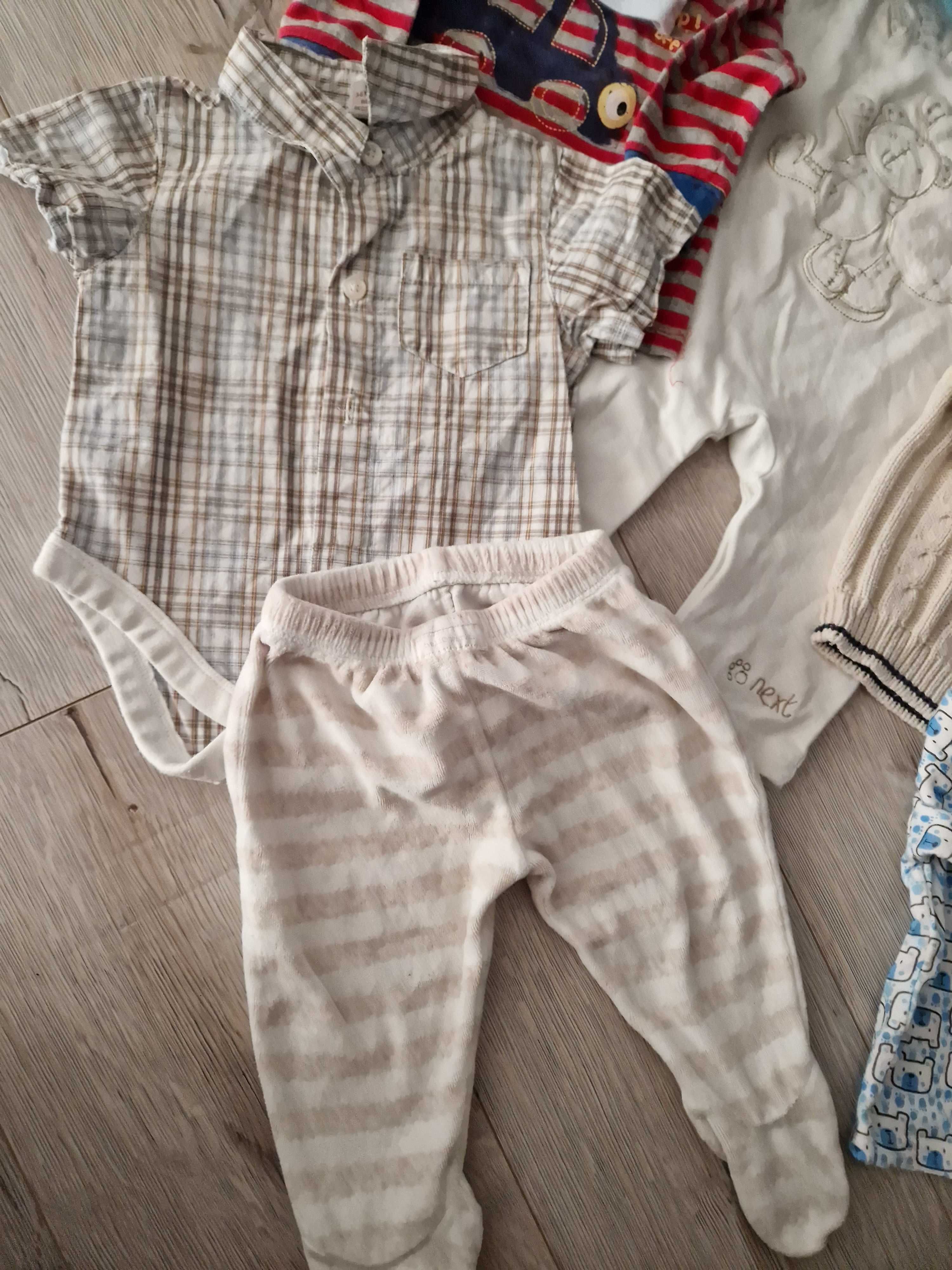Zestaw ubran chlopiec, niemowle 3-6 miesięcy,  68 cm