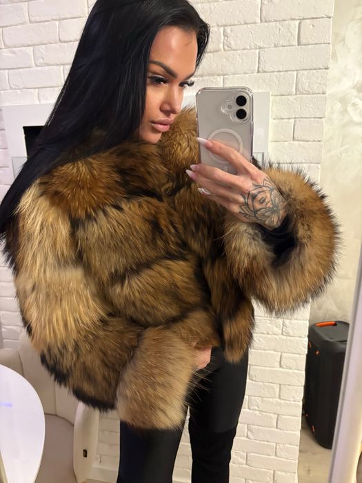 Futro naturalne z lisa S