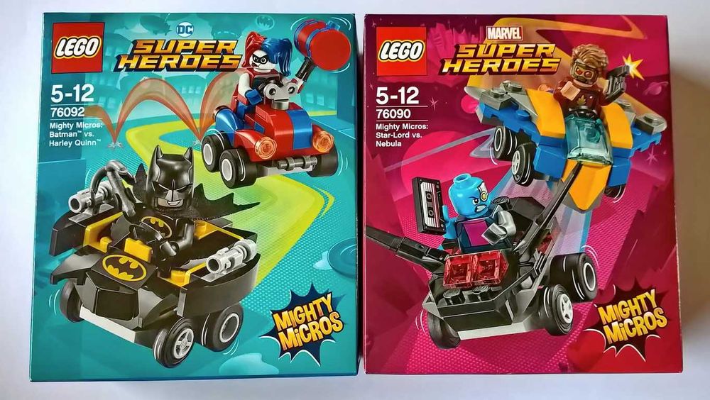 Lego Super Heroes Mighty Micros sets selados Lote vários