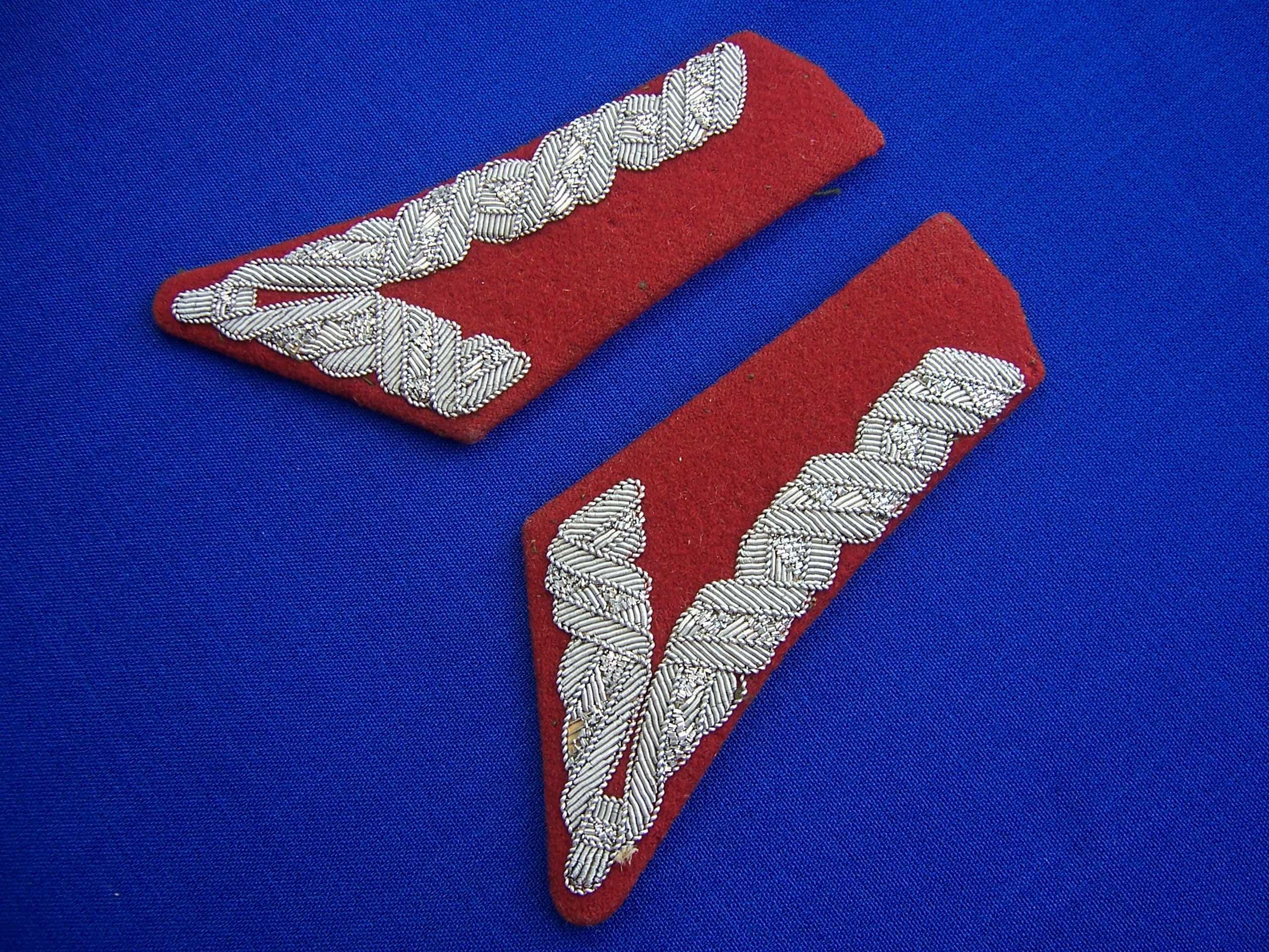 Patki mundurowe II RP oficera żandarmerii lub piechoty