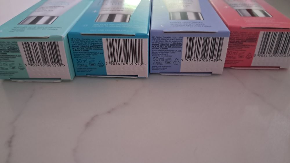 Eveline kremy różne do wyboru 30 i 50 ml