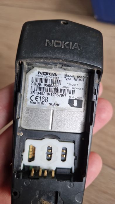 Kolekcjonerska Nokia 6510 nietestowana