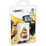 Pendrive Emtec M338 8GB USB 2.0 Funny Building BEAVER