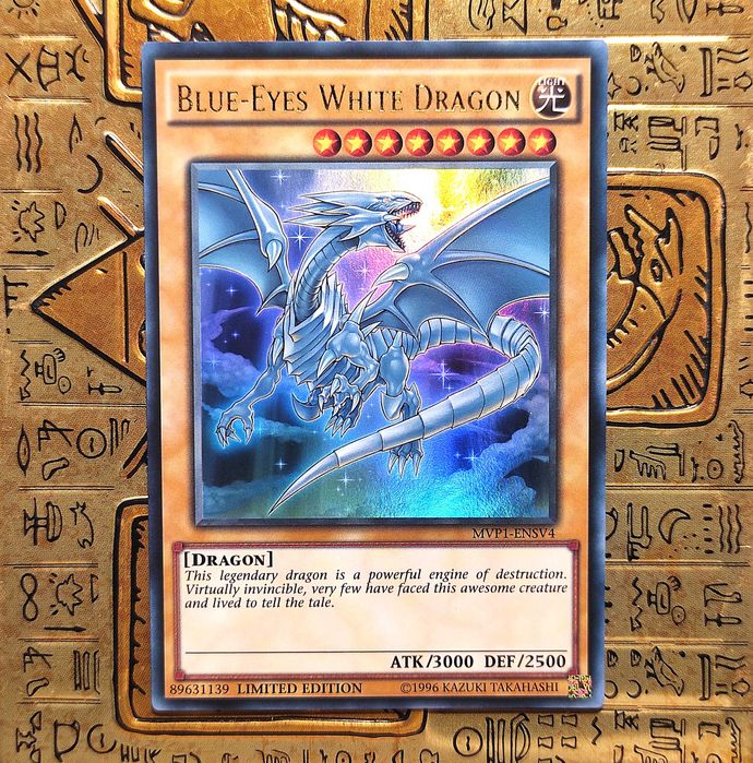 Blue-Eyes White Dragon - Edição Limitada Yugioh