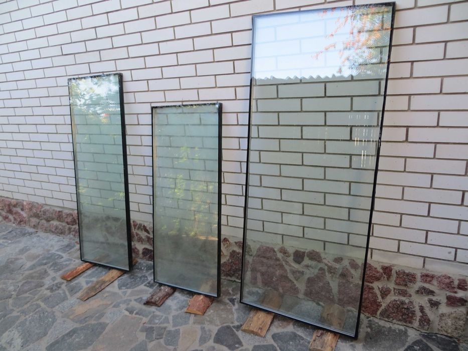 Склопакети двокамерні (3 скла), товщина склопакета  30  мм