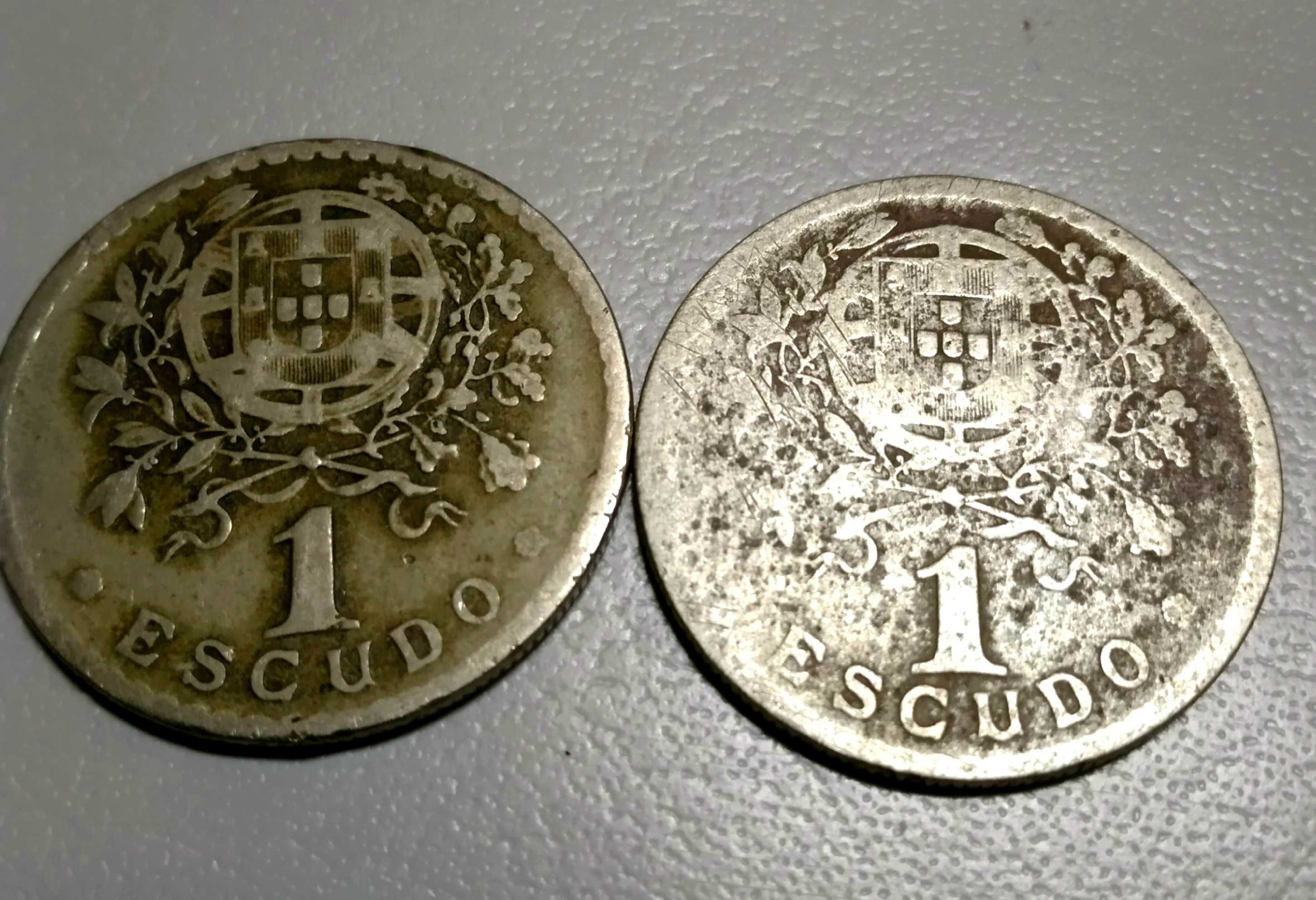 2 Moedas de 1 escudo de 1929