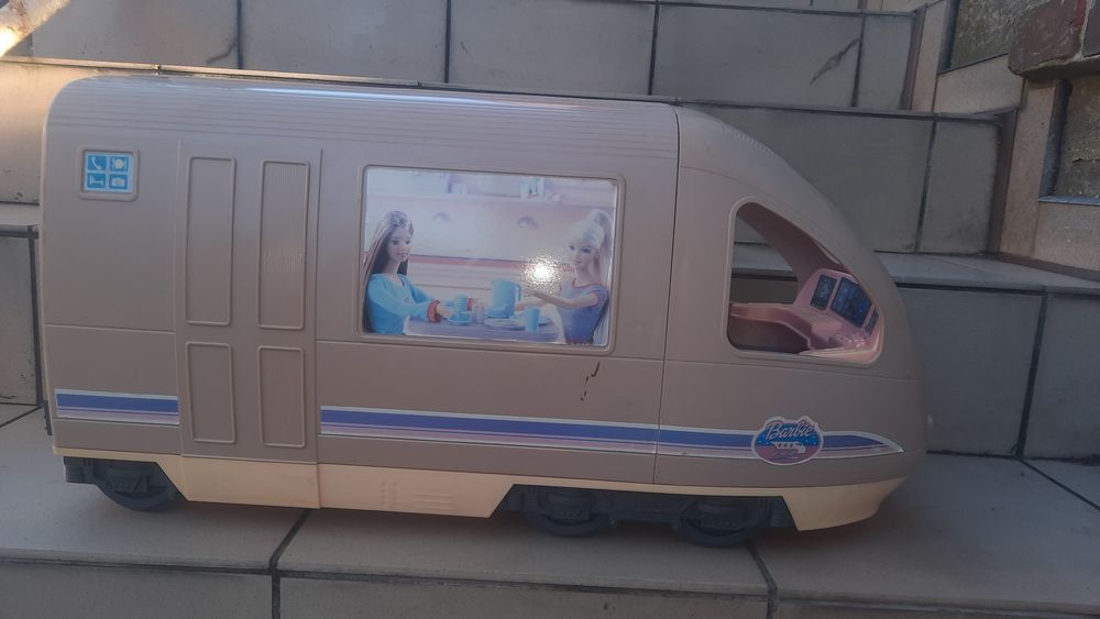 Pociąg Barbie 2001r 60cm