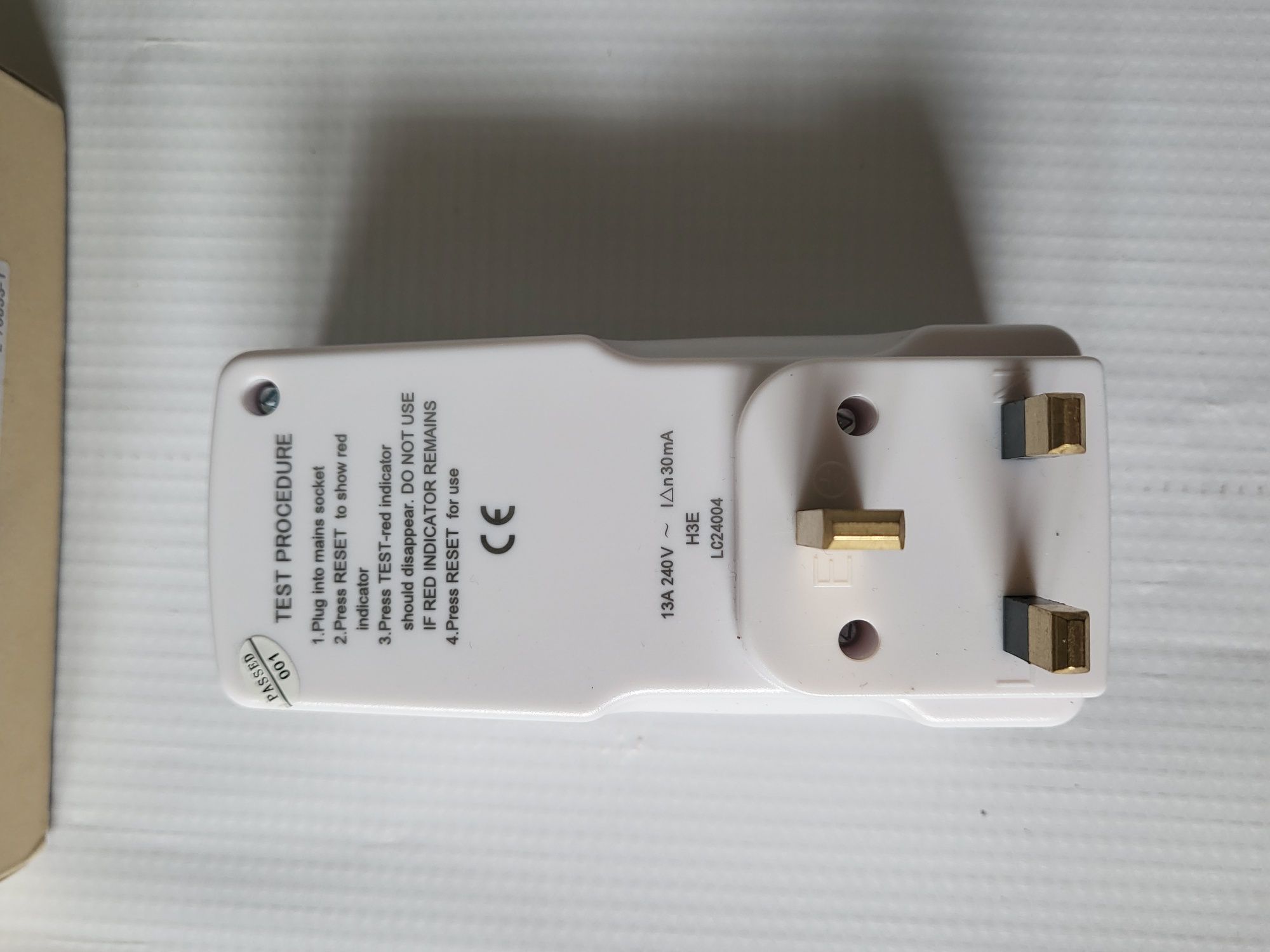 Adapter rcd , gniazdo angielskie