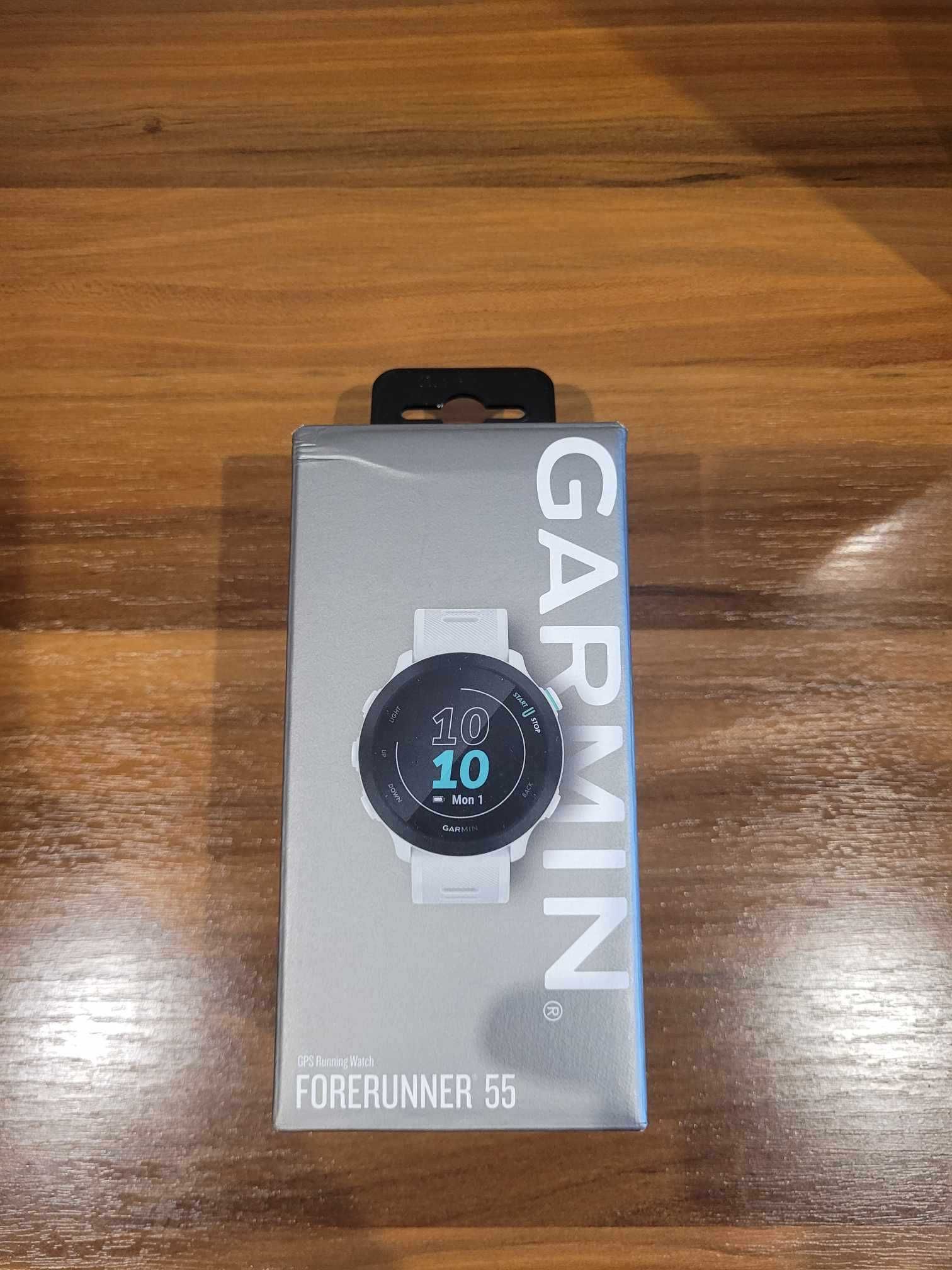 Zegarek do biegania z GPS Garmin Forerunner 55 White