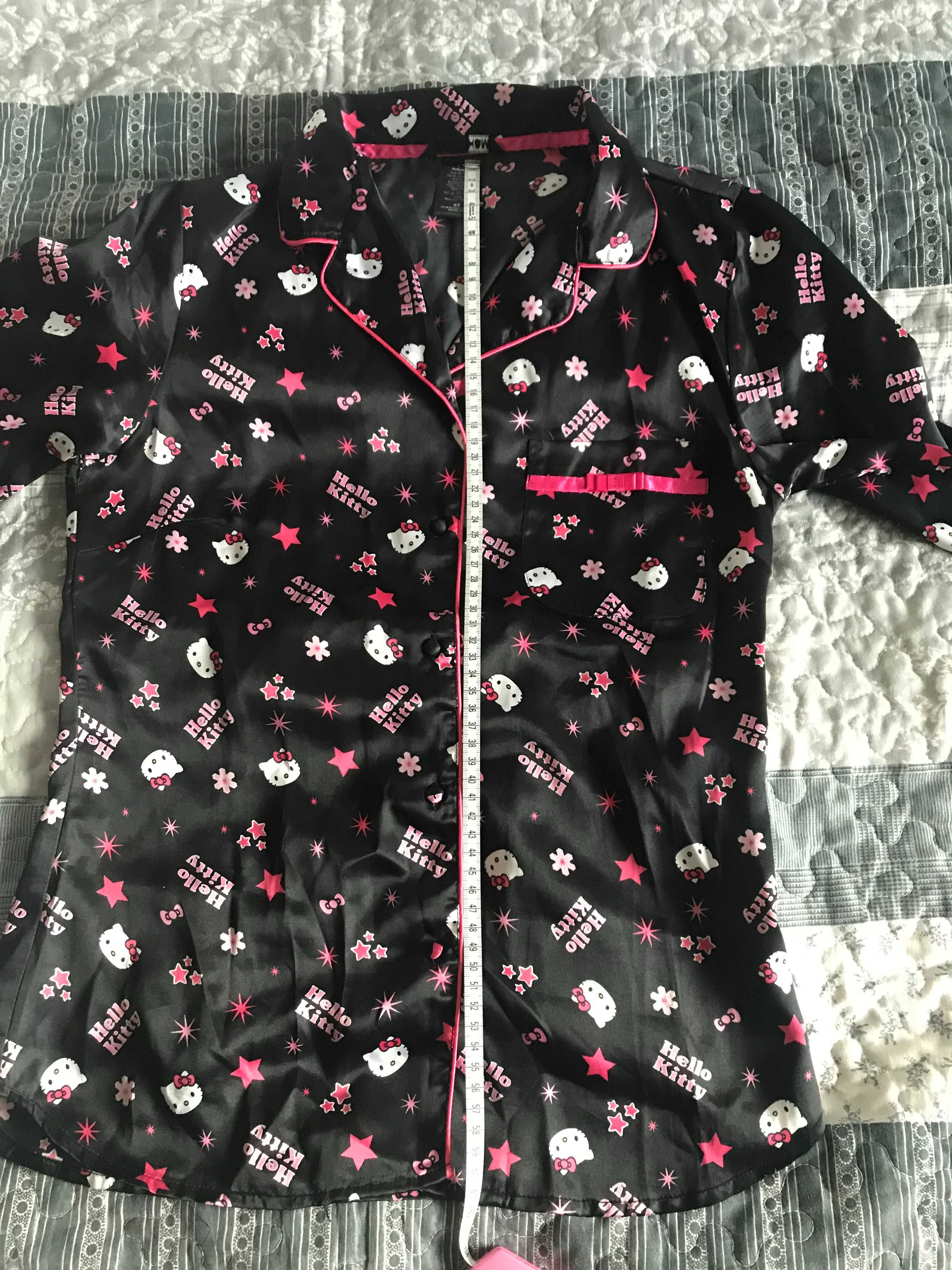 piżama damska Hello Kitty XS satynowa
