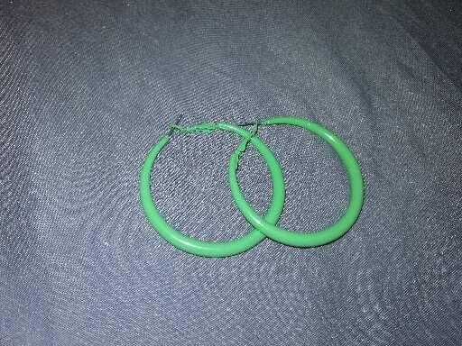 Duże kolczyki koła