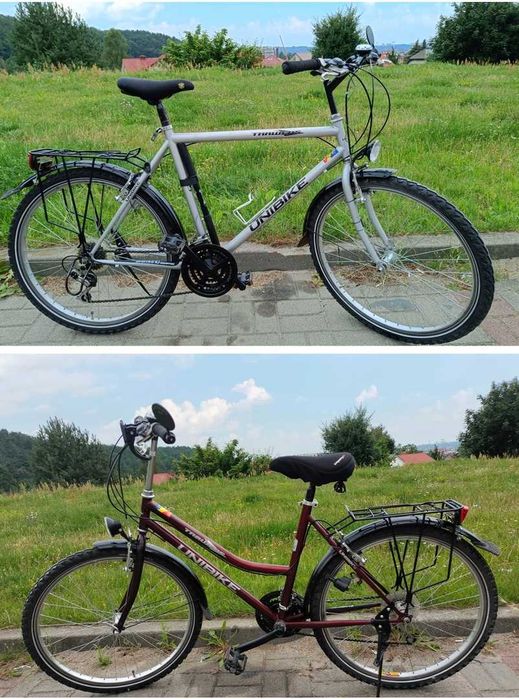 Rowery: Unibike TRAWERS L - damski i Unibike Trawers M - męski