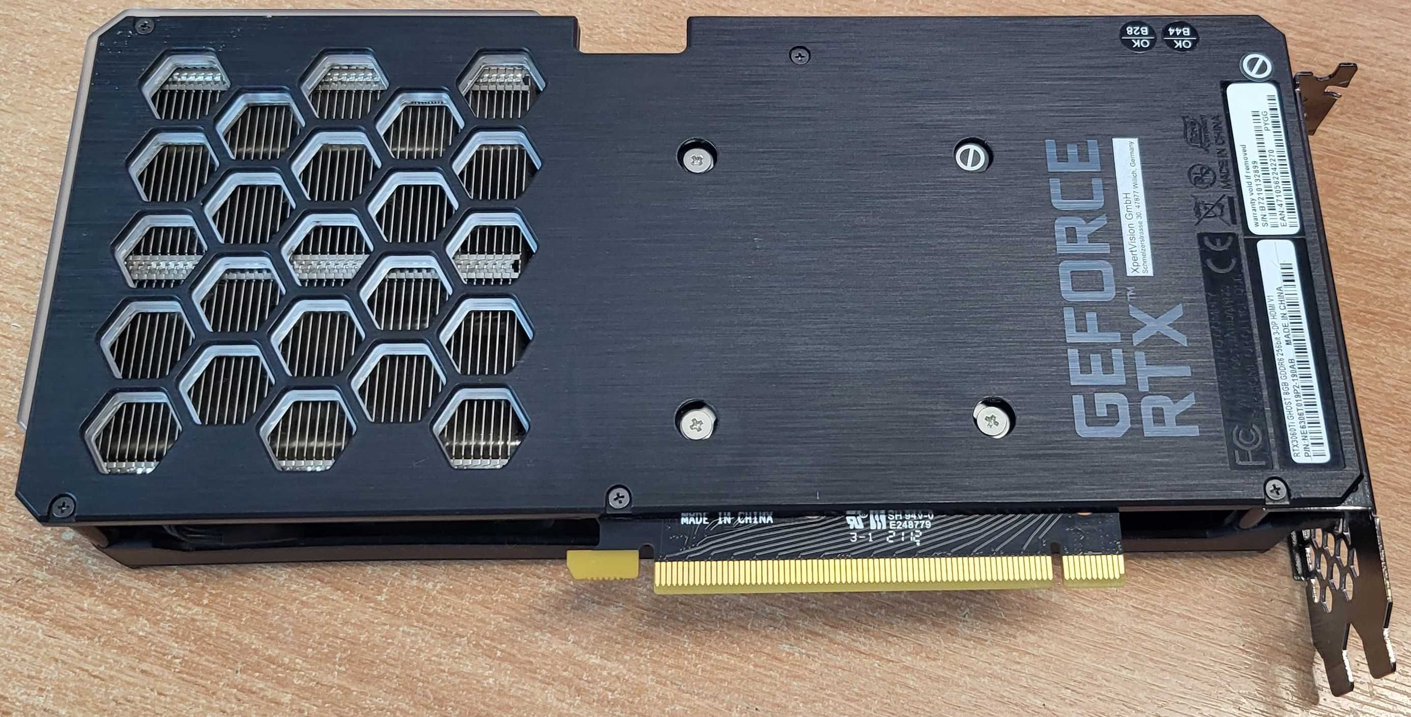 Gainward GeForce RTX 3060Ti Ghost 8GB GDDR6 idealna dla gracza