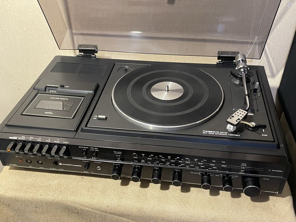 Японский проигрыватель винила c усилителем NATIONAL PANASONIC SG-1080