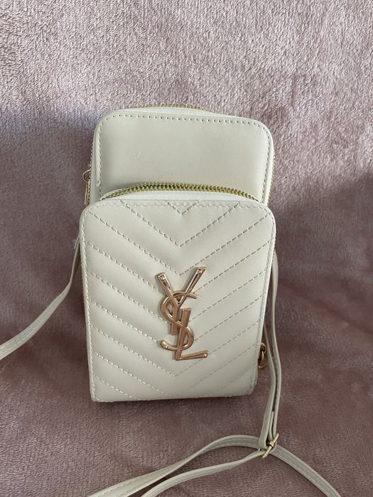 Jasna torebka YSL
