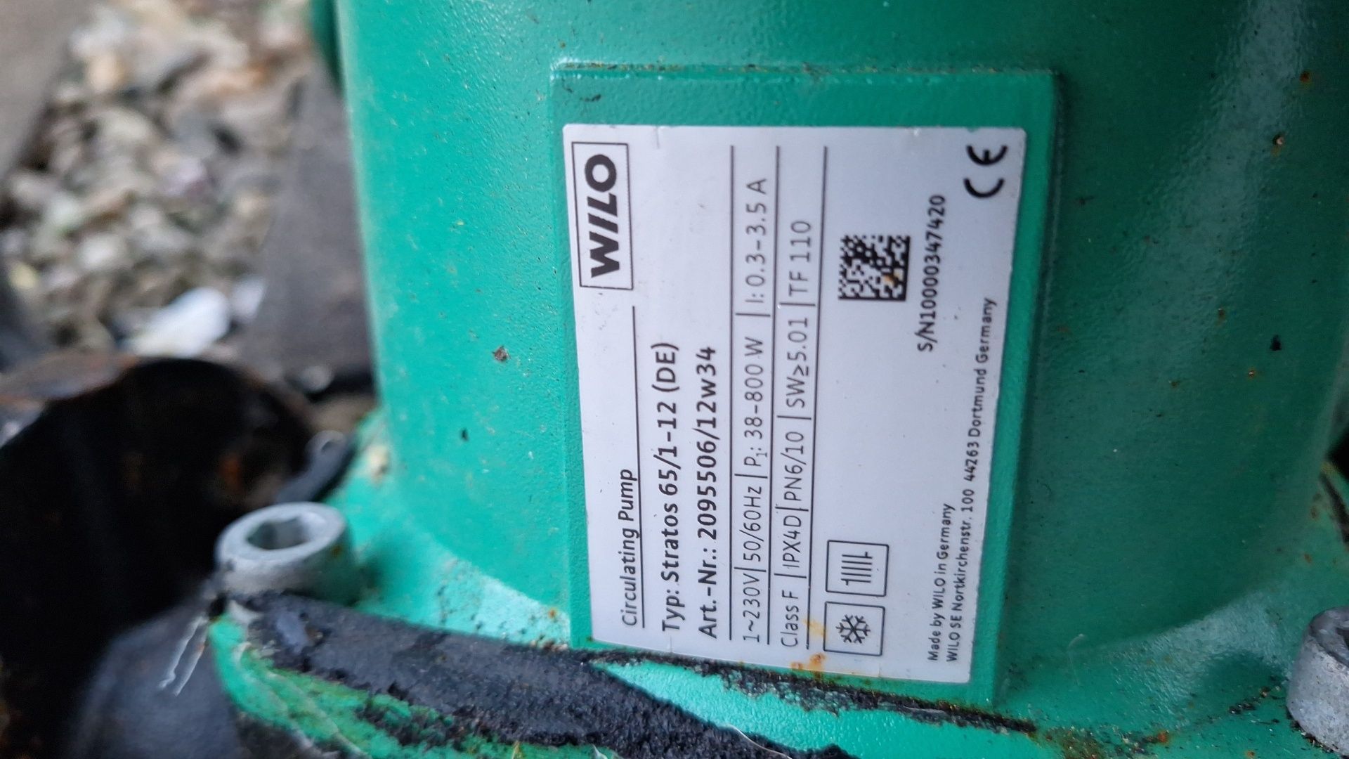 Pompa obiegowa wilo IP-E80/140-4/2. ,4900 W