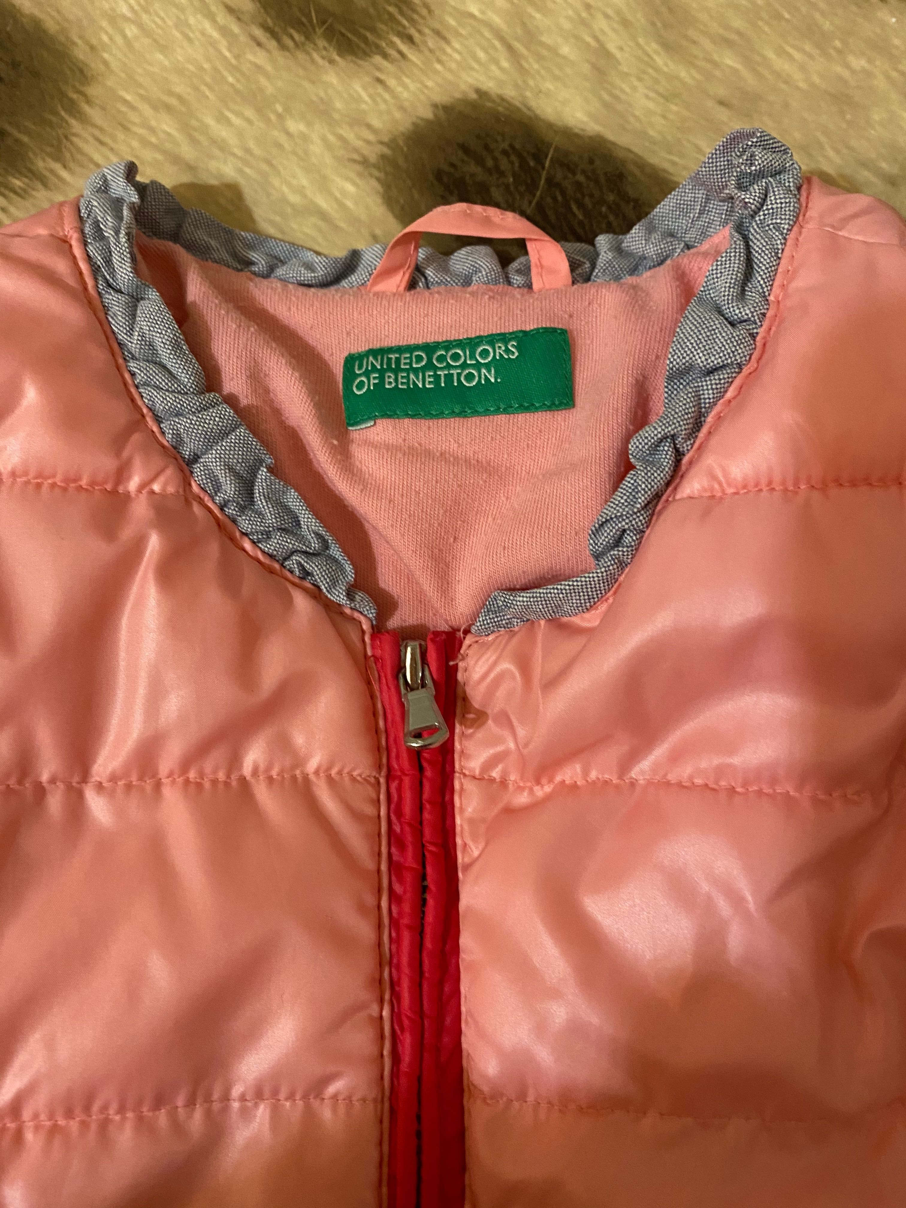 Casaco Benetton Rosa