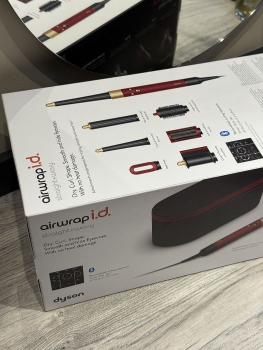 Стайлер Dyson HS08 Airwrap i.d. Long лімітований колір Red Velvet/Gold