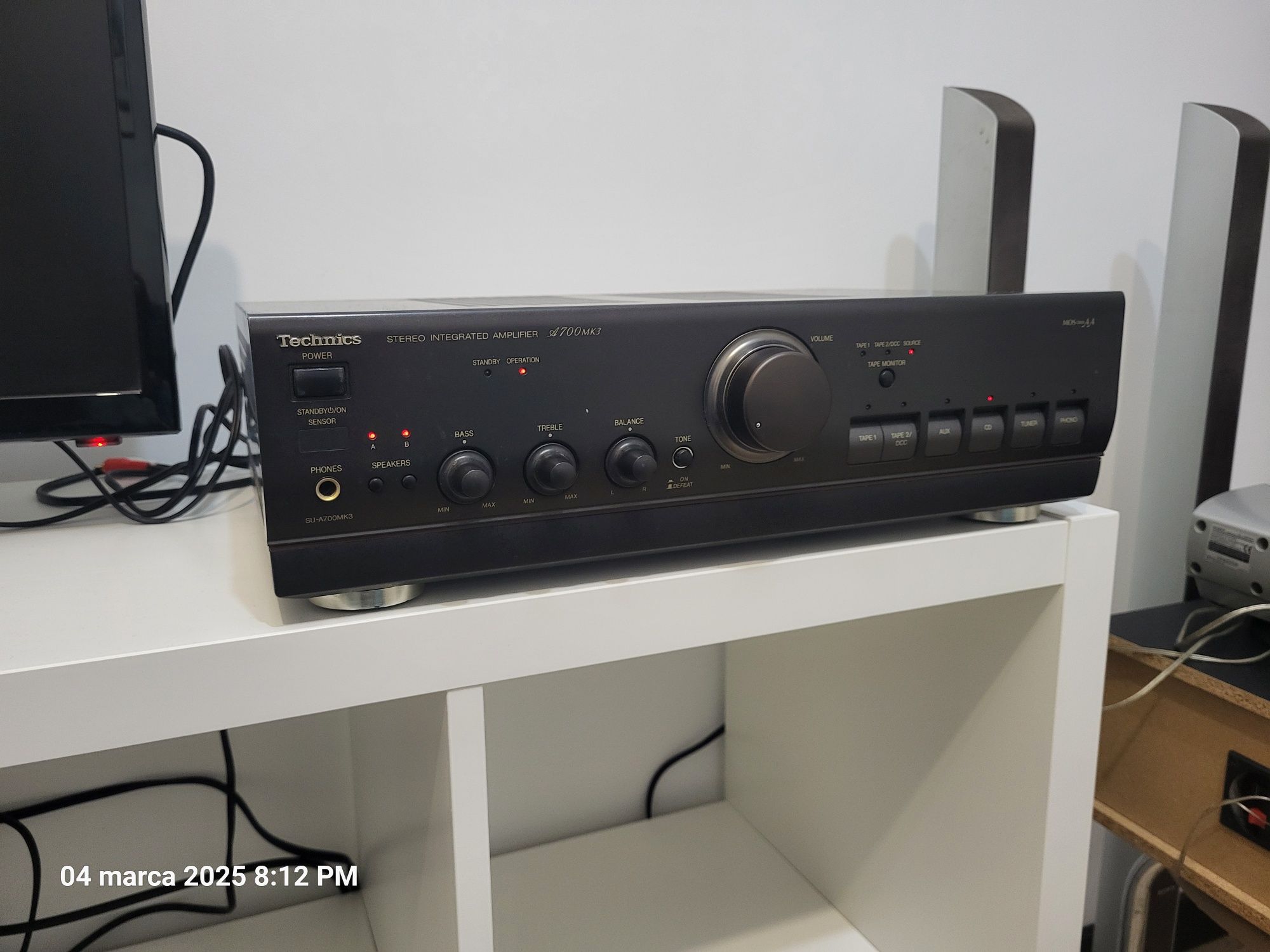 Wzmacniacz Technics SU-A700AA z głośnikami