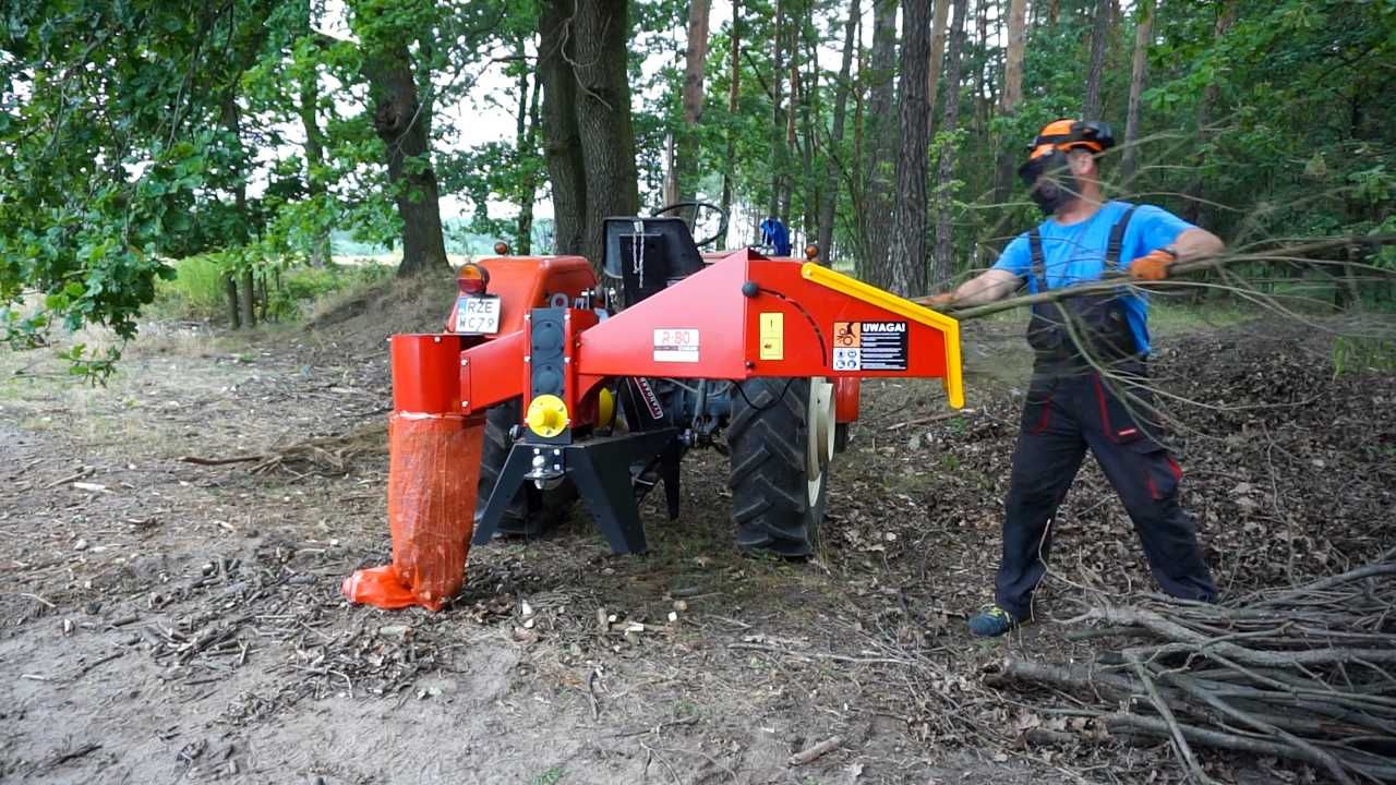 Rębak walcowy do ciągnika R-80 Remet