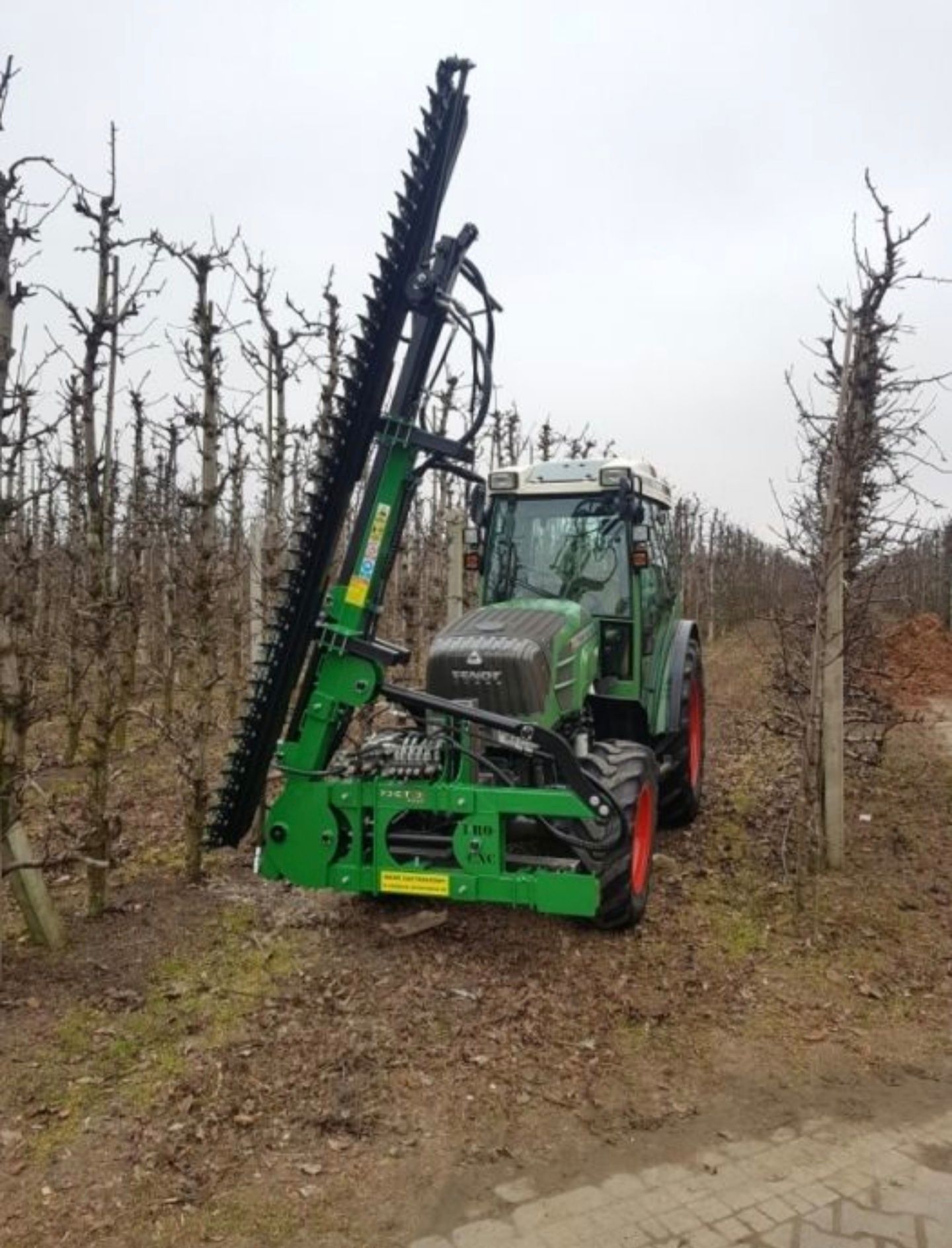 Pila tarczowa pila konturowa listwa tnaca ciecie mechaniczne sadu