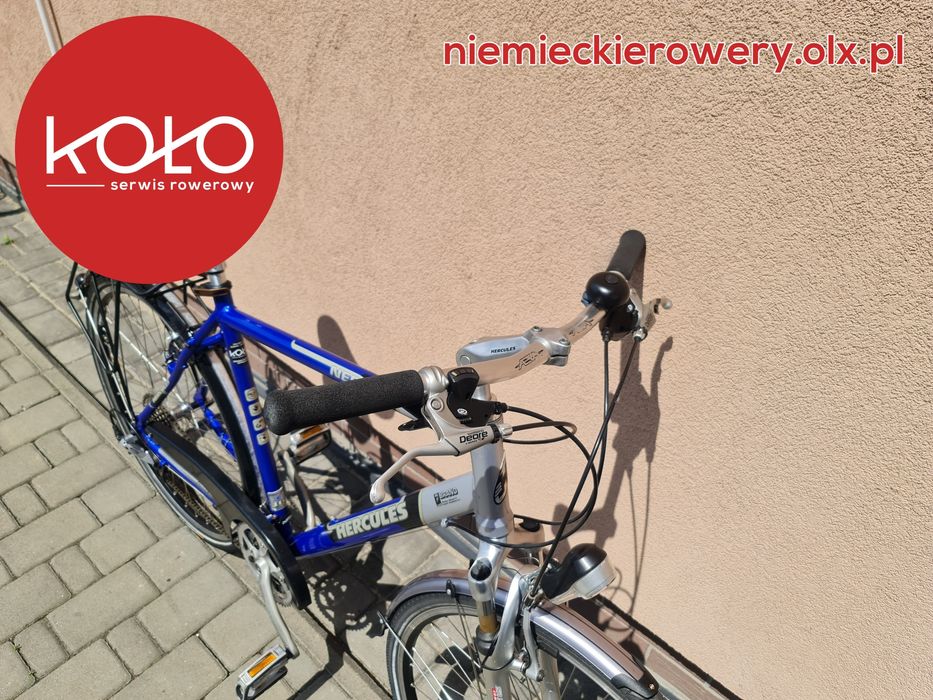 Rower męski trekkingowy HERCULES koła 28 SHIMANO DEORE wysyłka