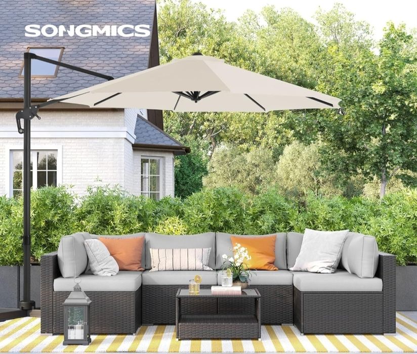 Parasol ogrodowy GoodHome Mallorca300