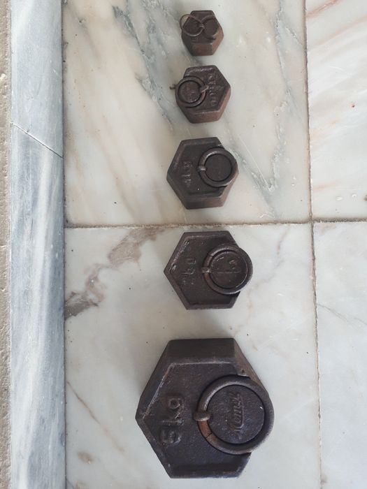 Pesos em Ferro para Balança