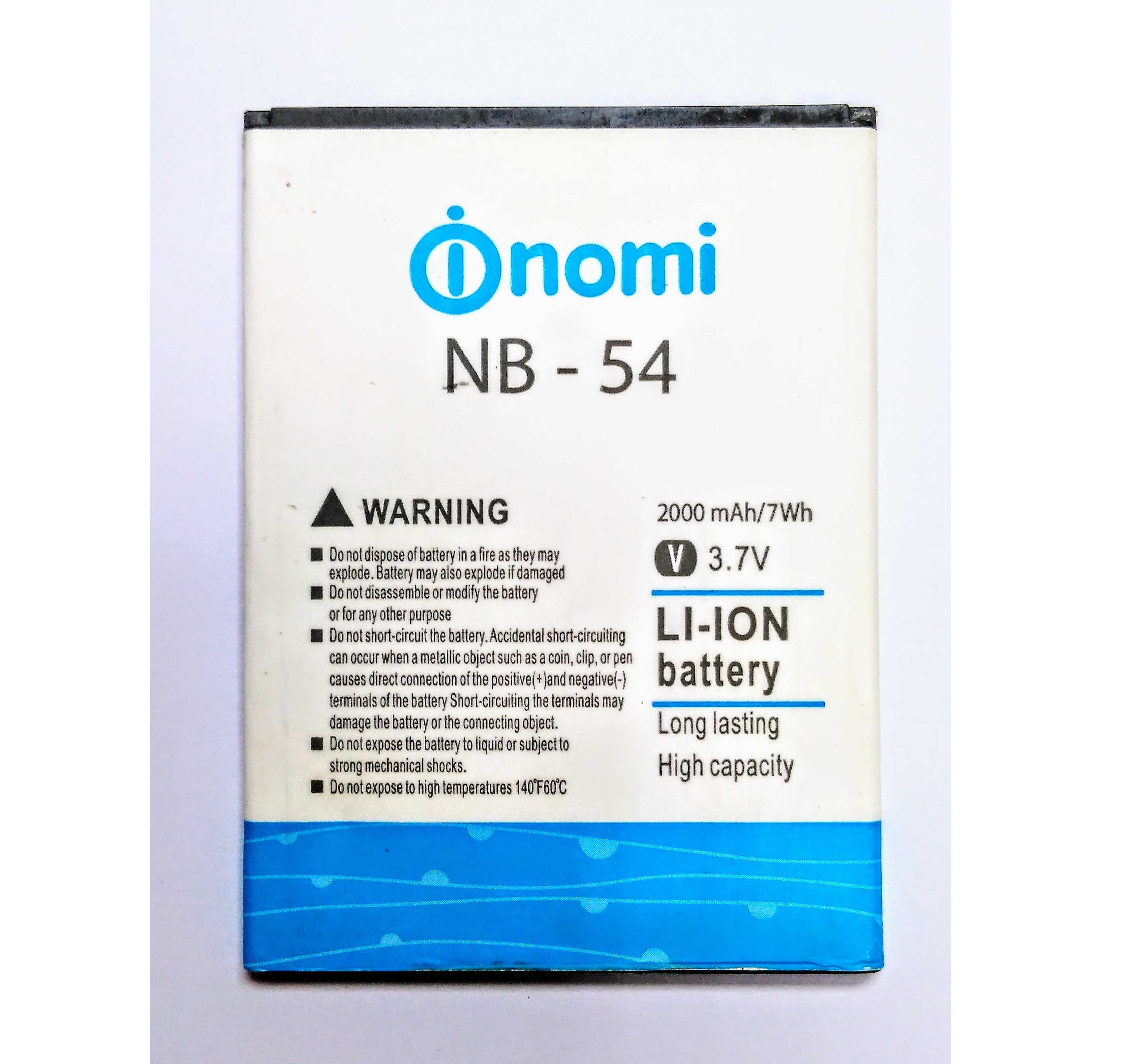 аккумулятор батарея NOMI i504 Dream NB-54