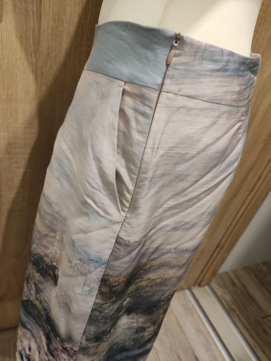 Długa spódnica, spódniczka markowej firmy Solar w rozmiarze 40 zaprasz