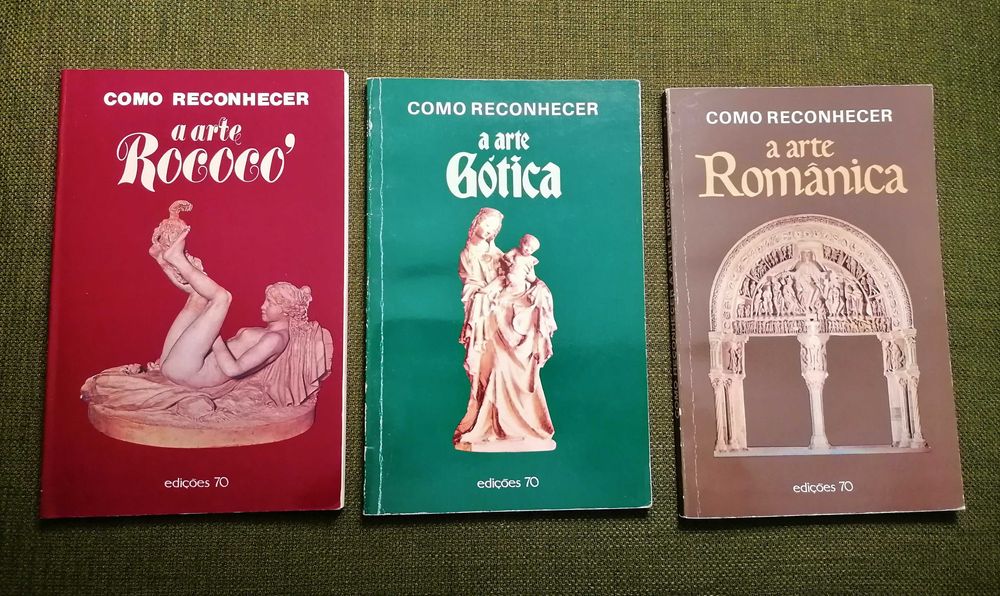 Livros - Coleção "Como Reconhecer a Arte" - Edições 70