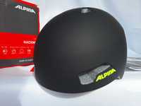 Kask rowerowy dziecięcy Alpina Hackney Black Neon Yellow S/M 51-56cm