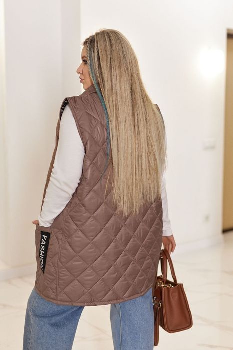 Новинка удлинённая жилетка батал 50 - 64