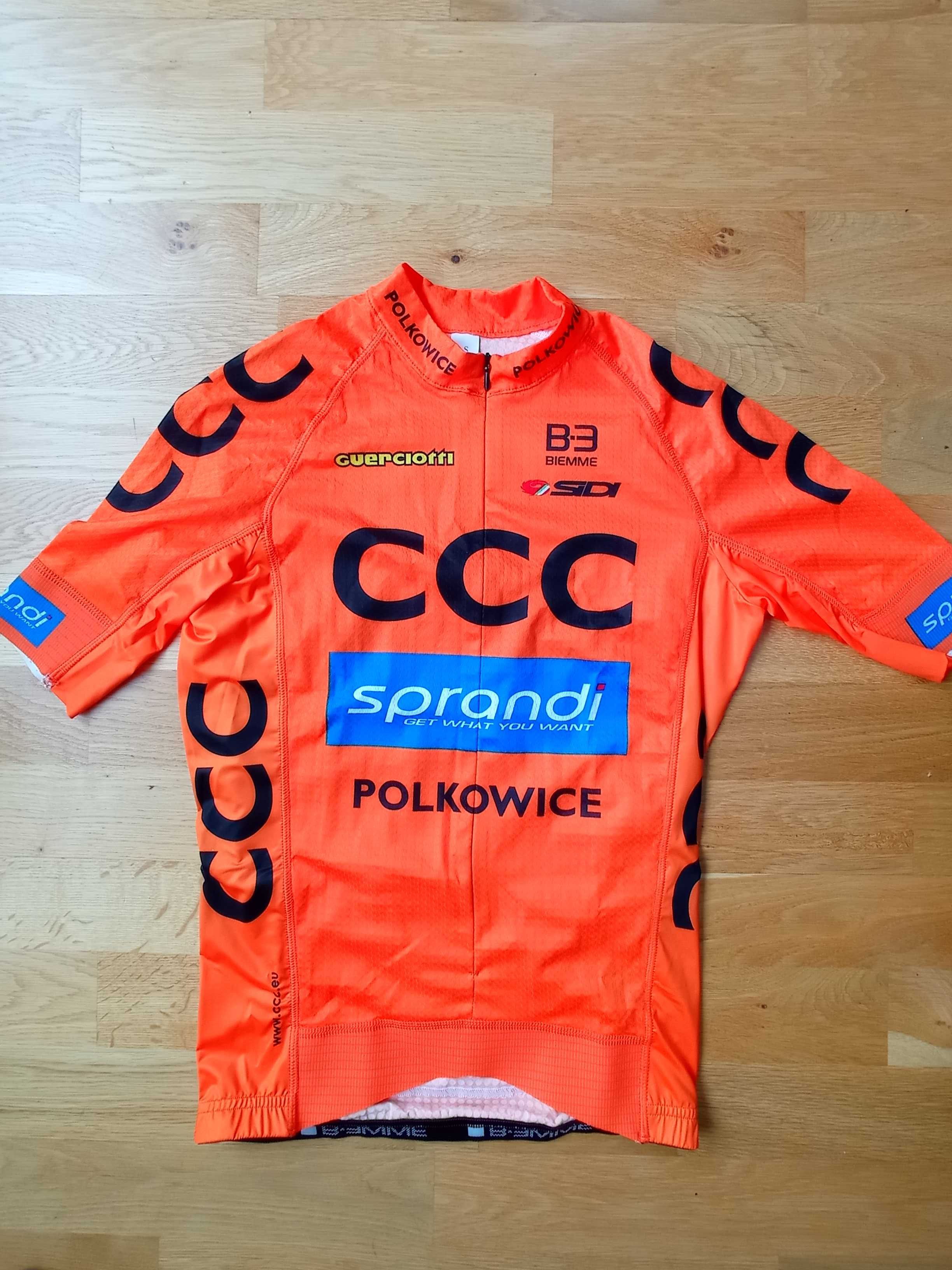 Nowa Koszula kolarska na rower CCC sprandi Polkowice XS