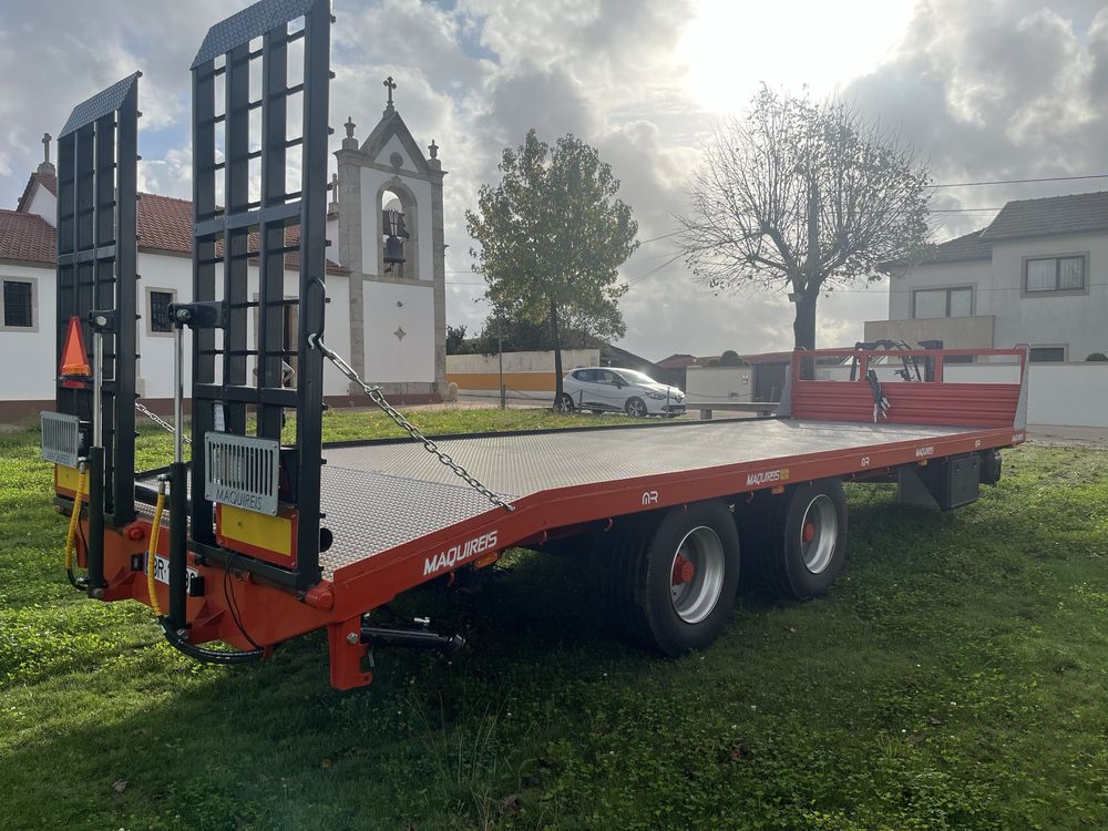 Reboque agricola porta maquinas 16000kg