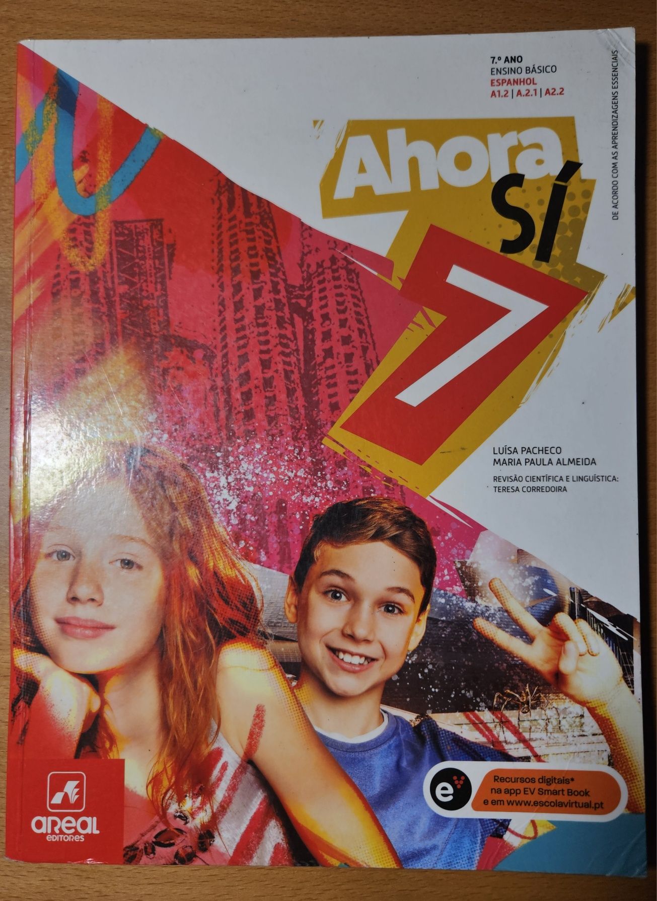manual escolar "Ahora Sí 7 - Espanhol" para o 7.º ano do Ensino