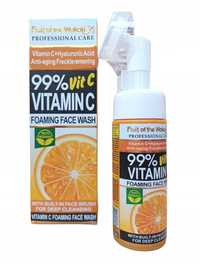 Pianka do mycia twarzy kwas hialuronowy & witamina C 150 ml  0-21