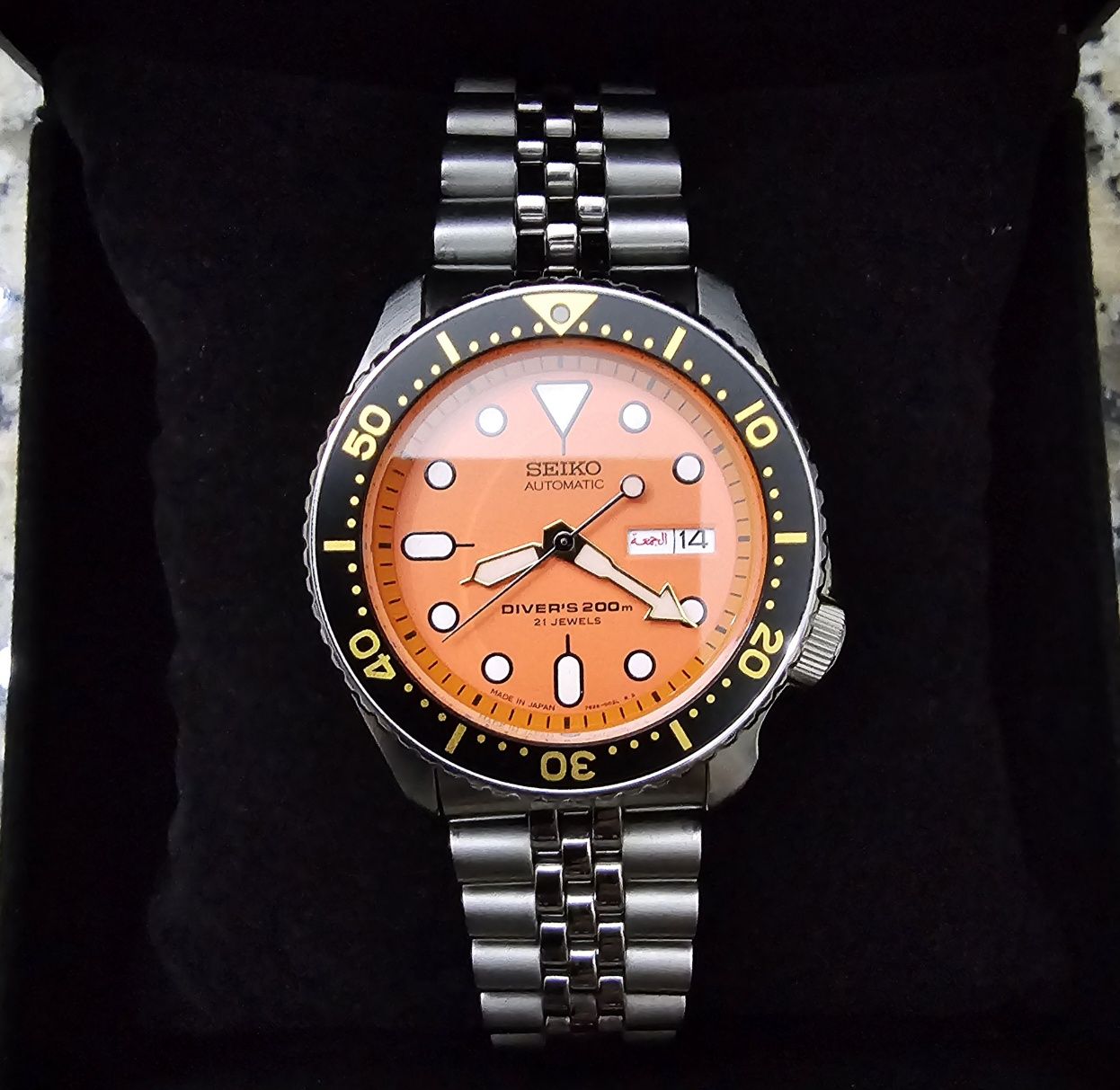 *COMO NOVO* Seiko Automatic Diver SKX011J1+J2 (Made in Japan) 42,5mm