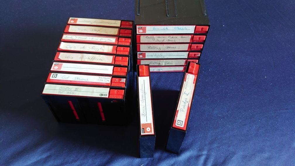 Basf Cbox System Automatyczne Pudełka Stojak na kasety magnetofonowe V