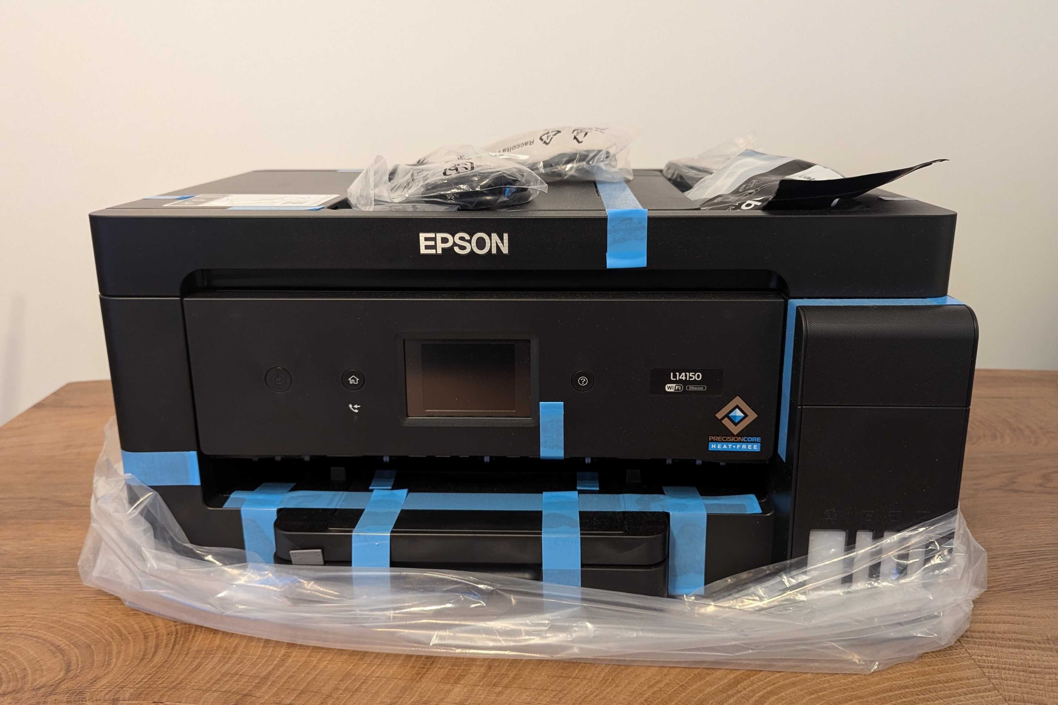 Urządzenie wielofunkcyjne/drukarka/skaner/ksero EPSON L14150 + tusze