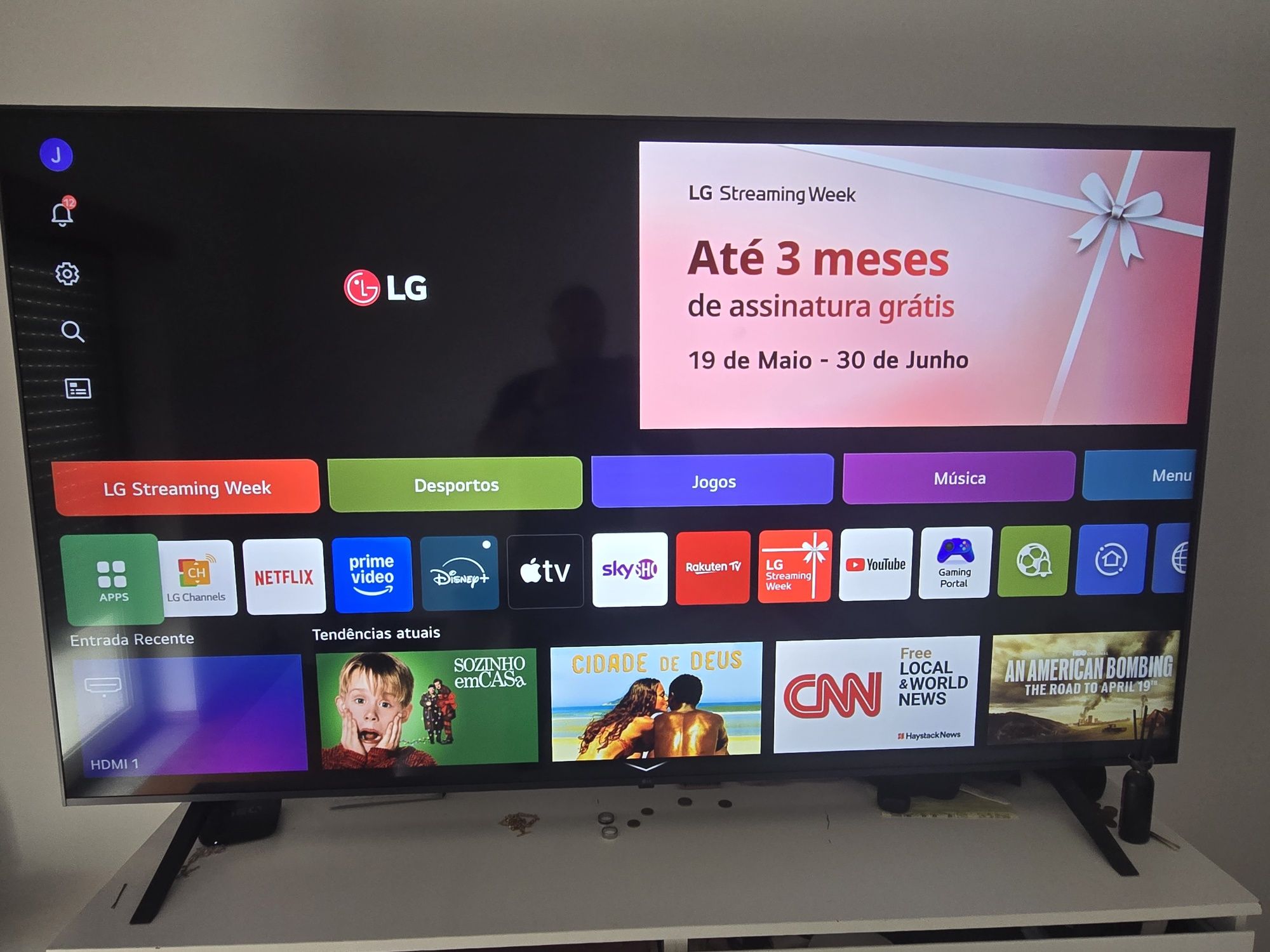 Smartv LG 75 Ultra HD