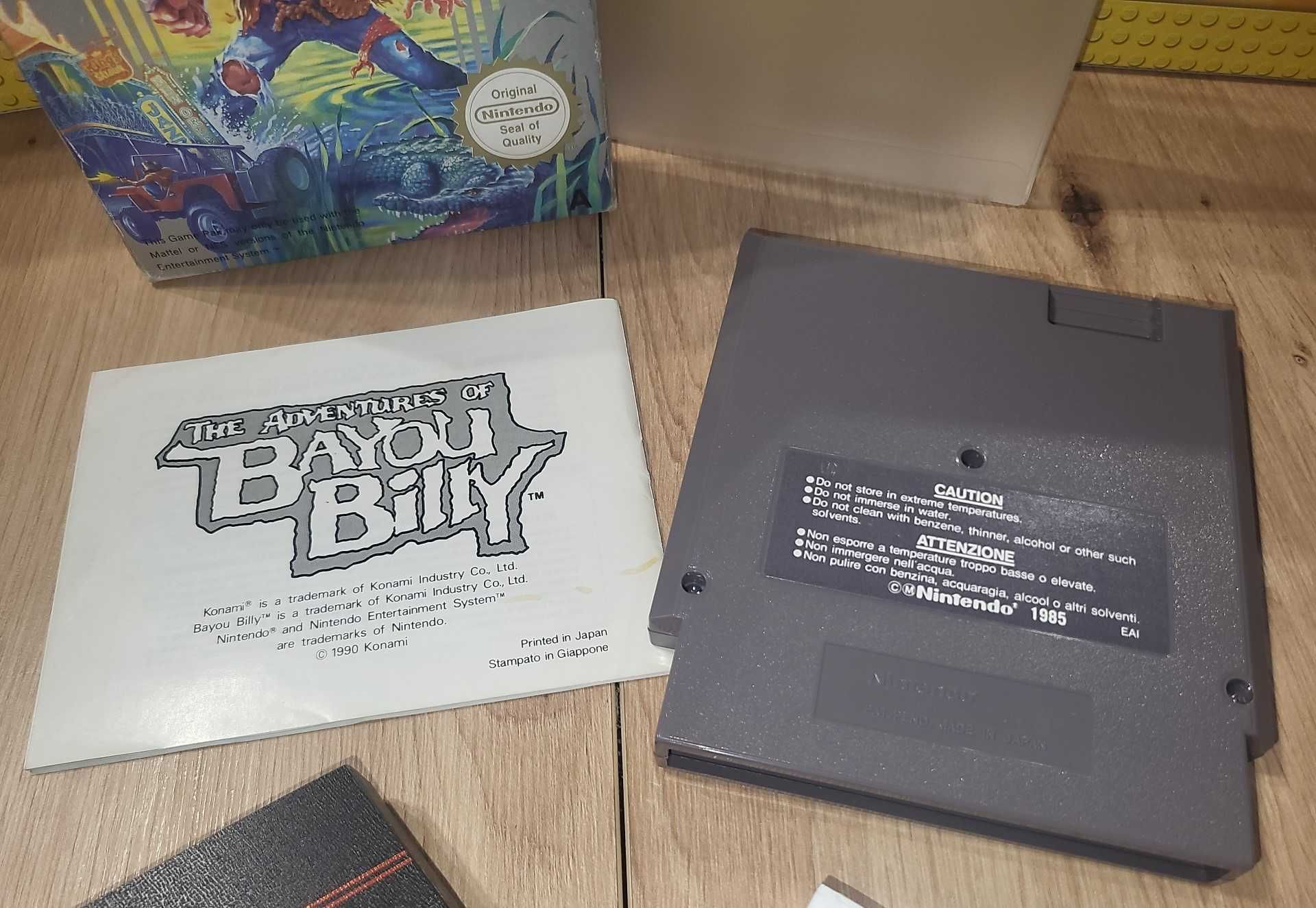 Gra The Adventures of Bayou Billy NINTENDO NES PAL A DB+ stan Komplet
