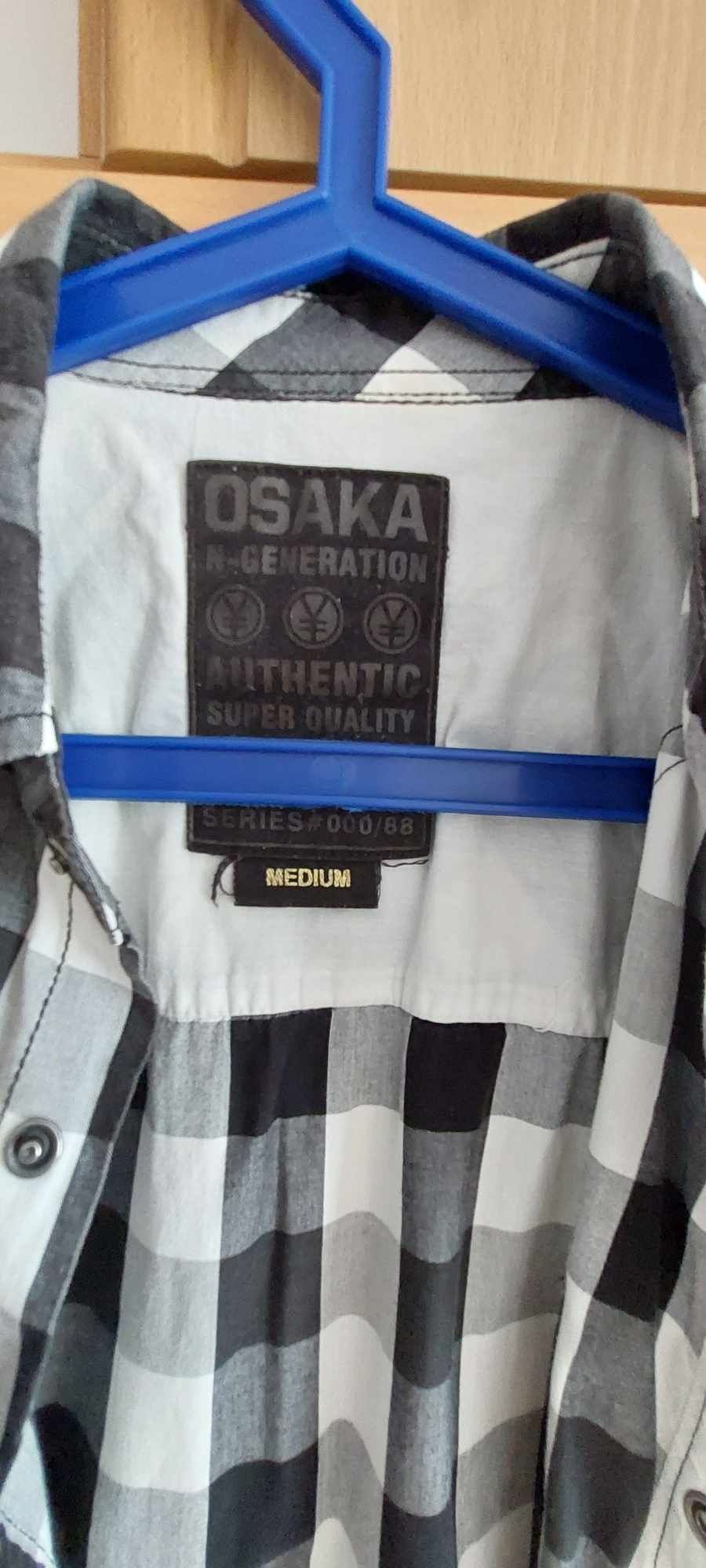 Koszula męska w kratę