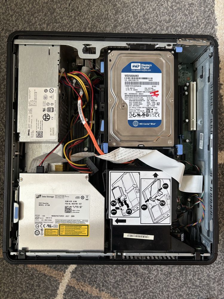 Komputer Dell Optiplex 760 + Monitor