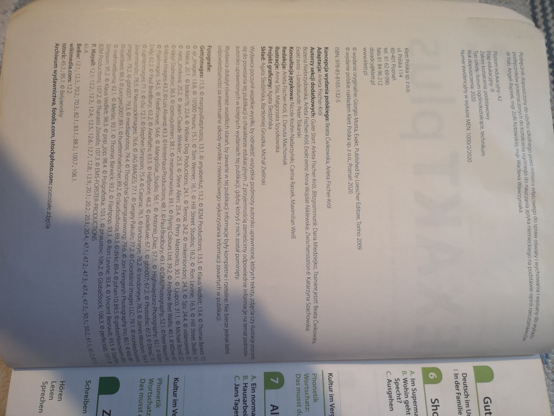 Podręcznik "Exakt plus" 2